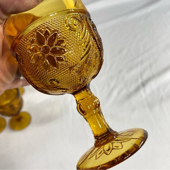 Indiana Tiara Sandwich Pattern Footed Small Cordial 4-1/4” Glass - Picture 2 of 6